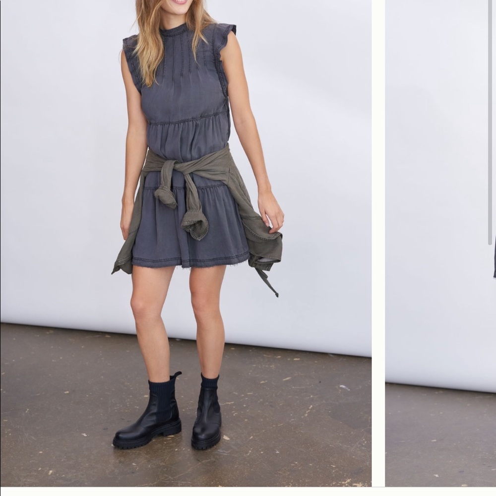 Anthro Jenee Tiered Tunic Dress NWT